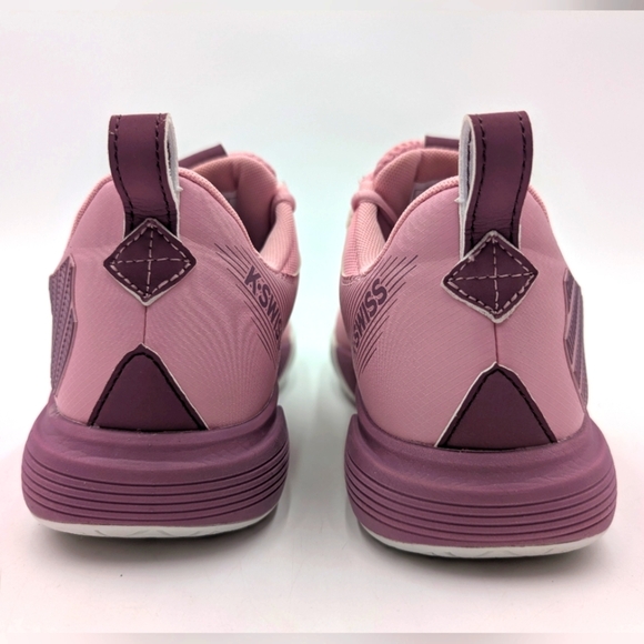 K-Swiss Women’s Size 9.5 Pink Athletic Training Sneakers Lace-Up Cushioned Sole - Picture 11 of 14
